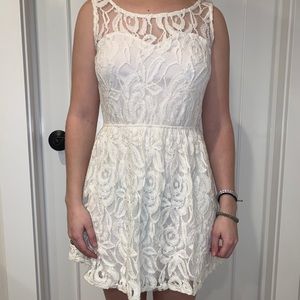 White Lace Dress